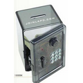 4-1/2"x3-1/4"x4-3/4" Black Electronic Safe Bank